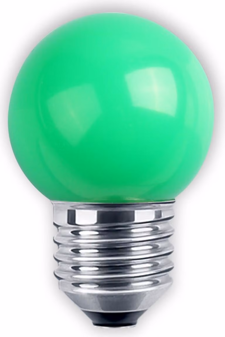 BLULAXA LED-Lampada E27, 1 W, IP44, grün