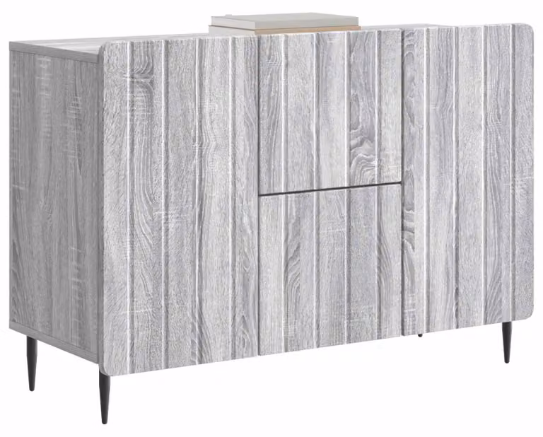 Credenza Grigio Sonoma 89 x 34,5 x 62 cm Legno ingegnerizzato