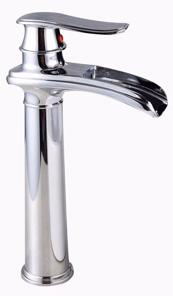 Solidchoice - Rubinetto per lavabo in ottone con funzione cascata per il bagno