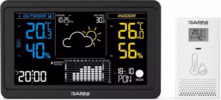 Stazioni meteorologiche GARNI 618B Precise