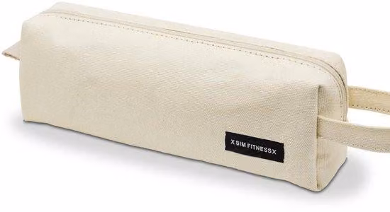 Astuccio per la scuola e l'ufficio per bambine (beige)