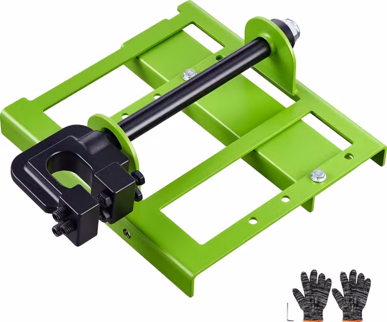 SucceBuy guida per motosega, larghezza regolabile da 5 a 15 cm, guida verticale per il taglio del legno, segheria portatile in ghisa, accessori da taglio per l'edilizia e la lavorazione del legno