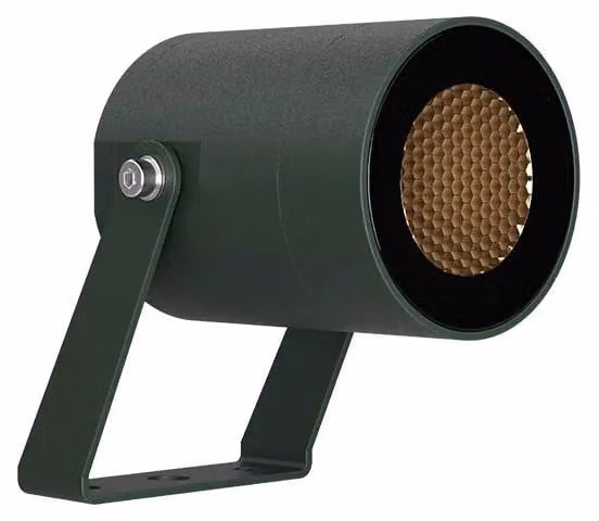Redo Outdoor XROCK – Ø7, altezza 11,2 cm, 9W – verde, 2700K