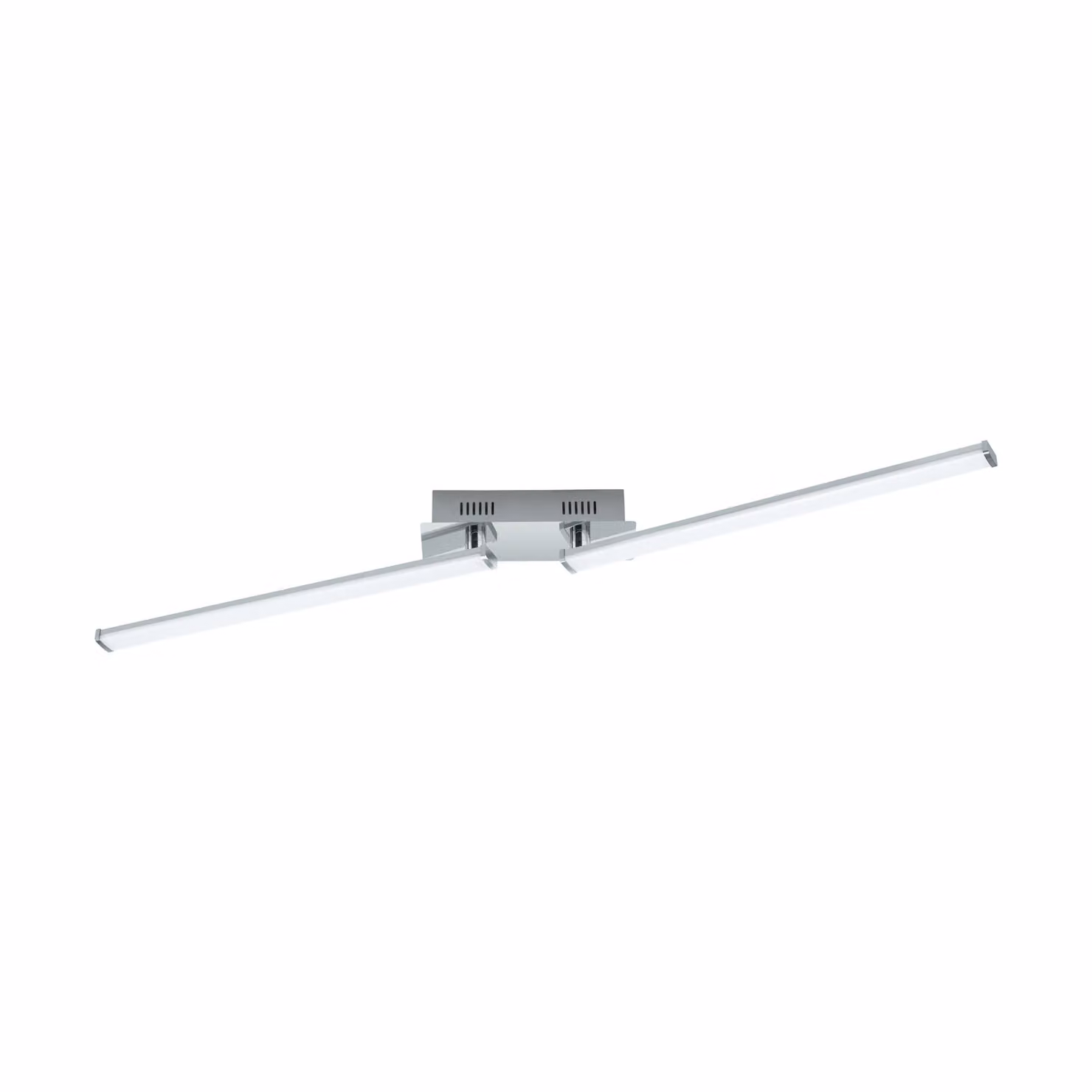 Eglo 96107 Lasana 2 LED plafoniera 2x9W acciaio alluminio cromo