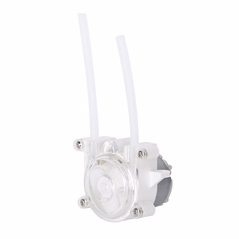 Mini pompa peristaltica da 6 V per giardino, adatta per liquidi; pompa dosatrice fai-da-te; pompa peristaltica per acquari e analisi di laboratorio