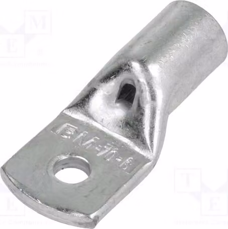 1 x Morsetto a anello: Morsetto a anello tubolare, connessione M6, sezione 50÷70 mm², rame, BM 01931, isolato