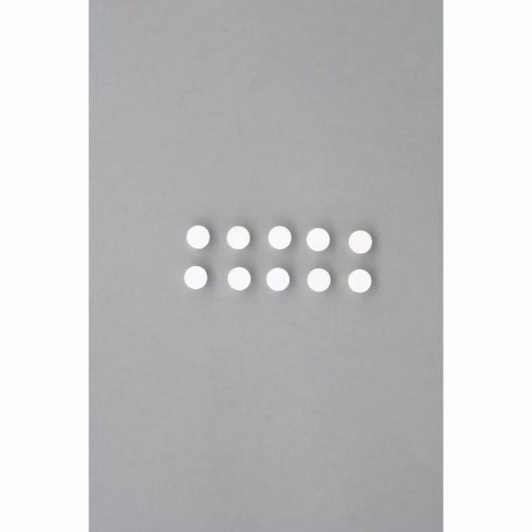 Ritto Pomello per tapparelle rotondo 1229698 (confezione da 10)