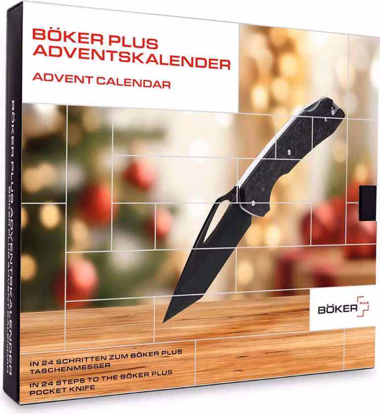 Calendario dell'Avvento Böker Messer 2026. Disponibile a partire dal 16.10.2026