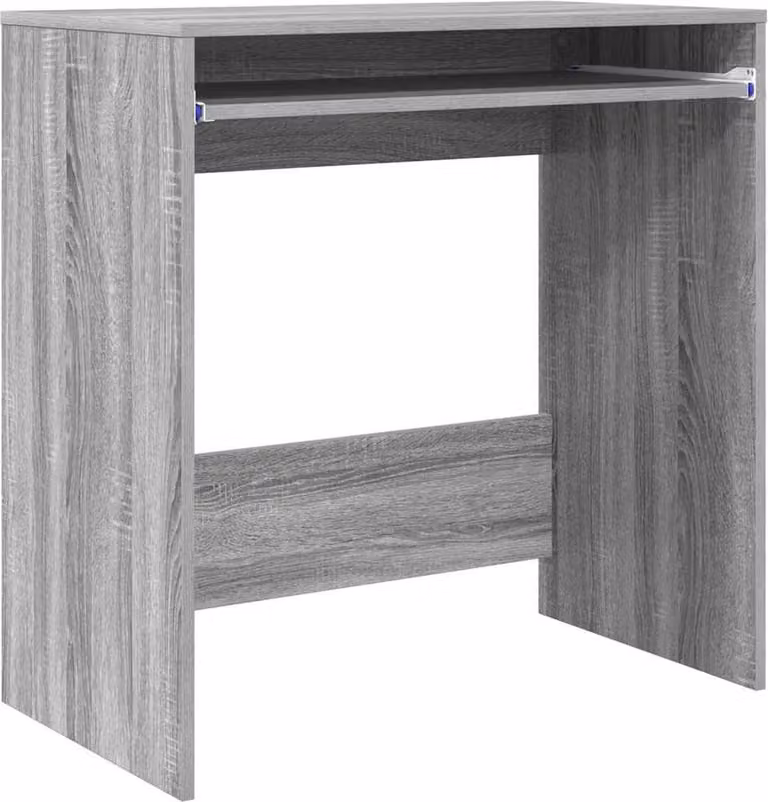 Scrivania Grigio Sonoma 77.5 x 43 x 79 cm Legno multistrato