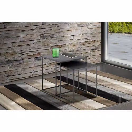Set di 2 tavolini moderni Thin