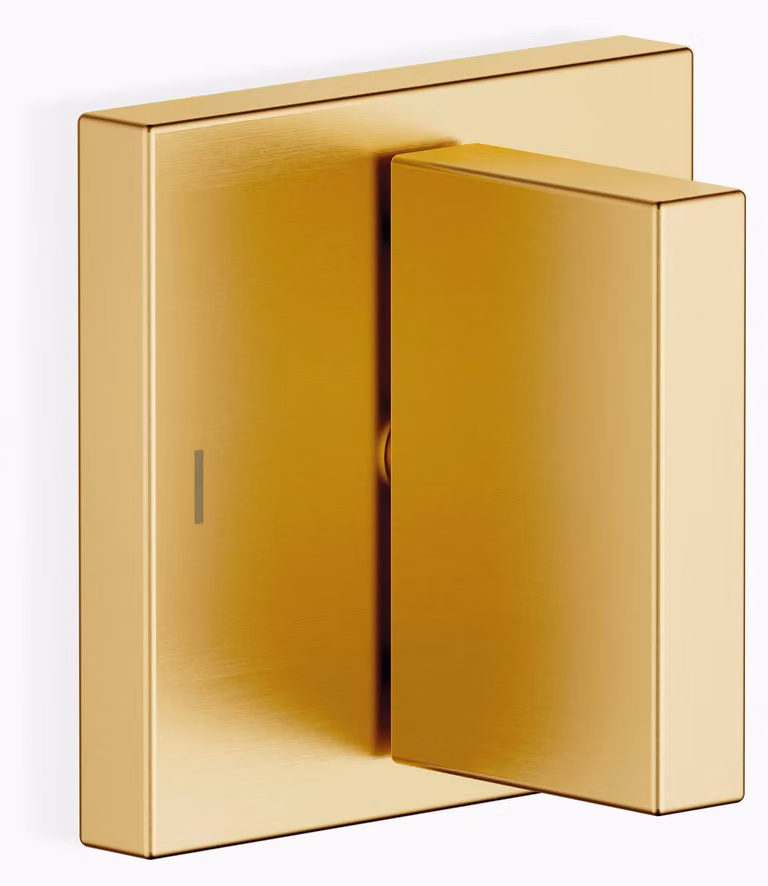 Dornbracht MEM inverseur encastré deux voies, rosace carrée 60x60mm, 36200782-28, 36200782-28