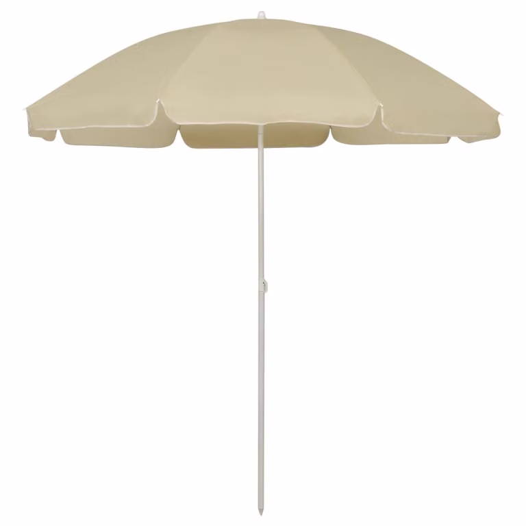 The Living Store Ombrellone sabbia giallo 240 cm