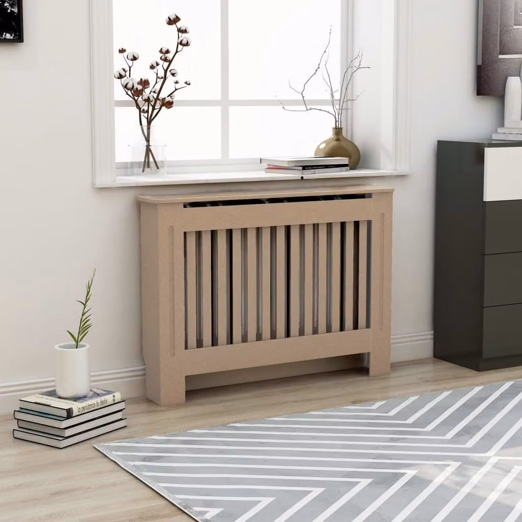The Living Store Rivestimento per radiatori 112x19x81,5 cm MDF