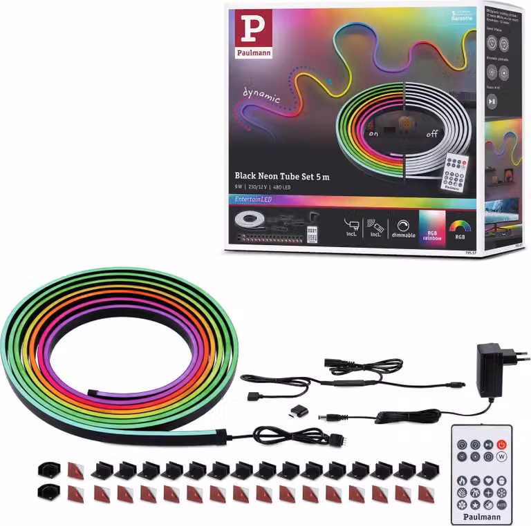 Paulmann EntertainLED Tubo LED nero neon