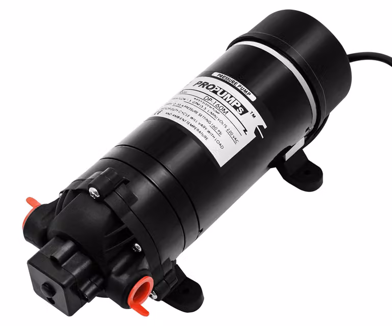 Pompa autoaspirante e pompa di potenziamento da 120W per giardini e veicoli