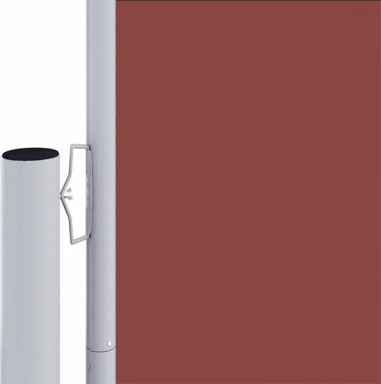 Tenda Laterale Retrattile Marrone 160x1000 cm