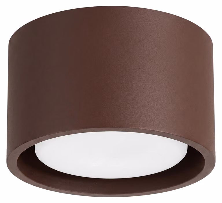Plafoniera MODO 1 marrone Gx53 1xGx53 10W alluminio 6x10x10 cm Sollux Lighting