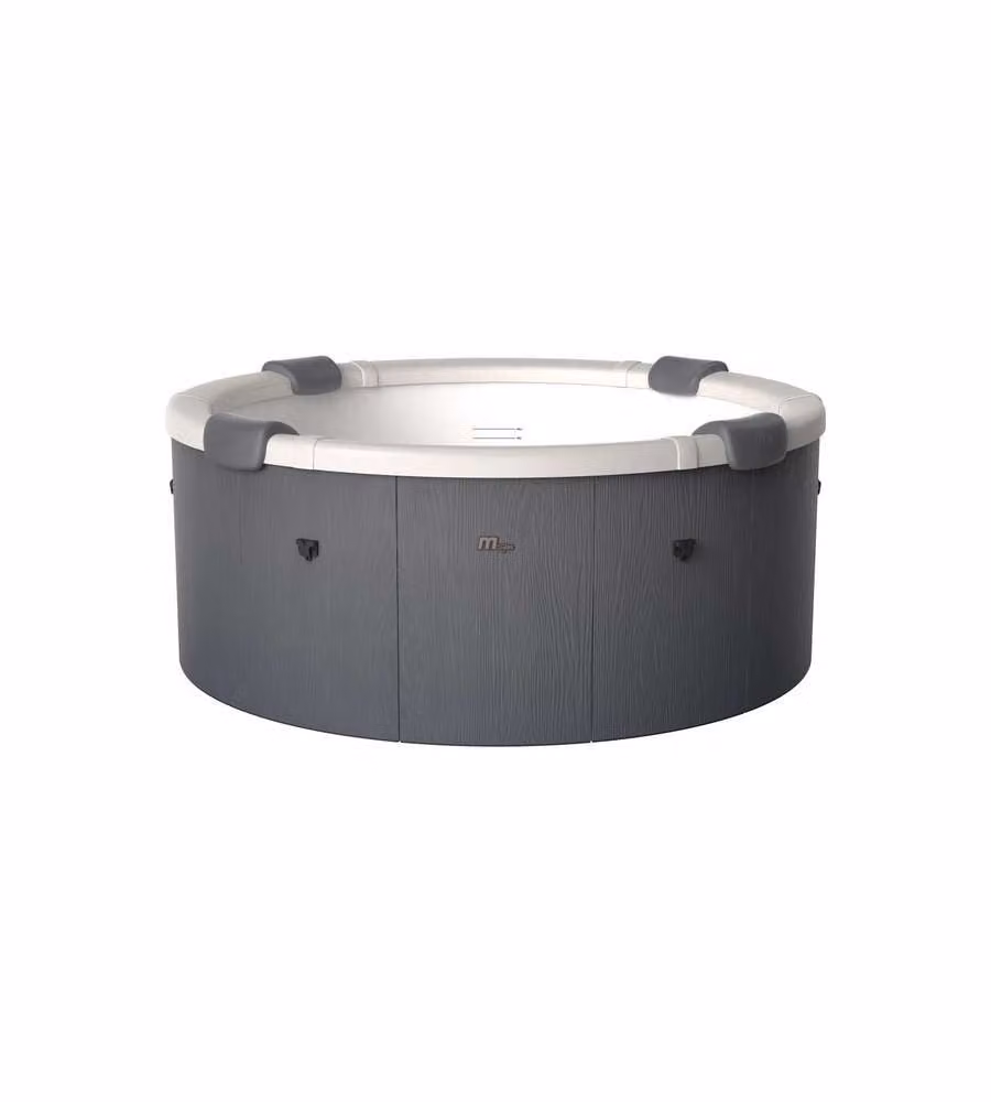 SPA Denver Idromassaggio Grigio 180 cm per 6 Persone con Funzioni Avanzate