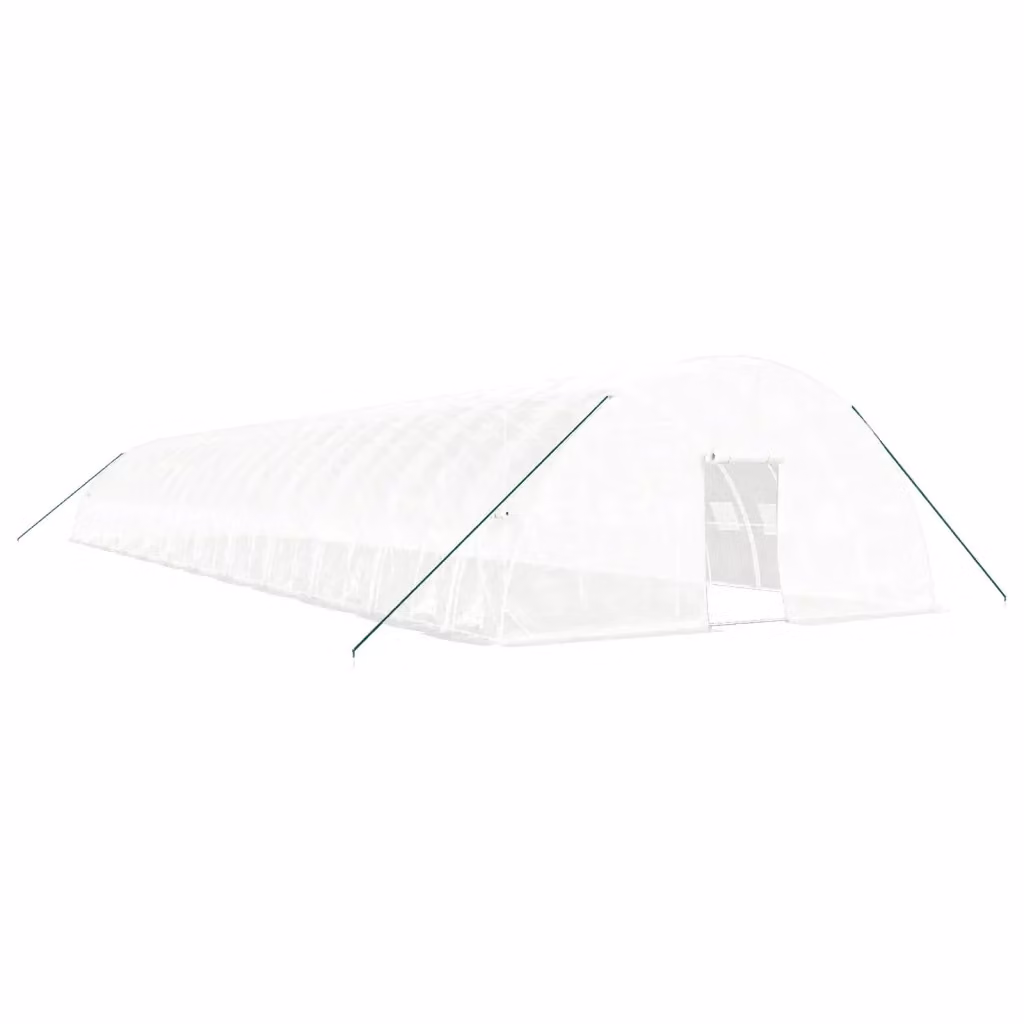 Serra Videx con Telaio in Acciaio Zincato Bianco, L: 24 m, P: 6 m, H: 2,85 m – 2