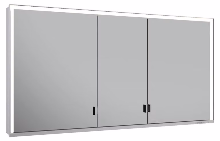 KEUCO Royal Lumos armoire de toilette murale 3 portes, porte longue, 1400mm, 14306172301, 14306172301