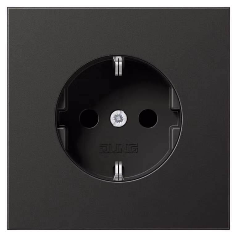 Presa Jung SCHUKO antracite AL 1520 AN