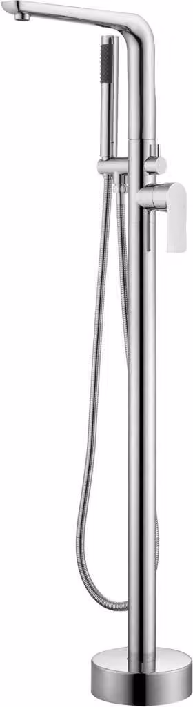 Mexen Roxy rubinetto da bagno freestanding, cromo - 75533-00