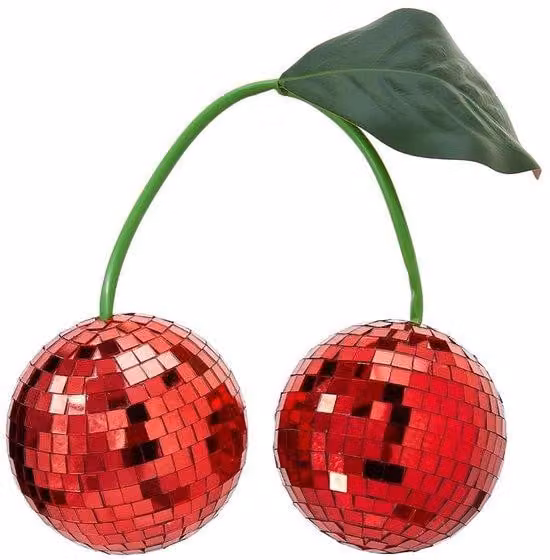 Specchio decorativo vintage per le feste - Larghezza: 200 mm