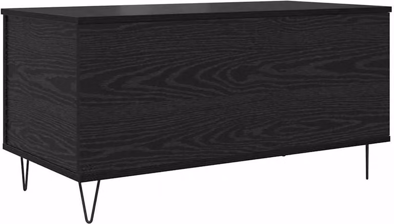 Tavolino da salotto Rovere nero 90 x 44.5 x 45 cm