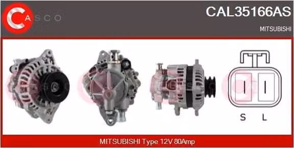 Alternatore 80A