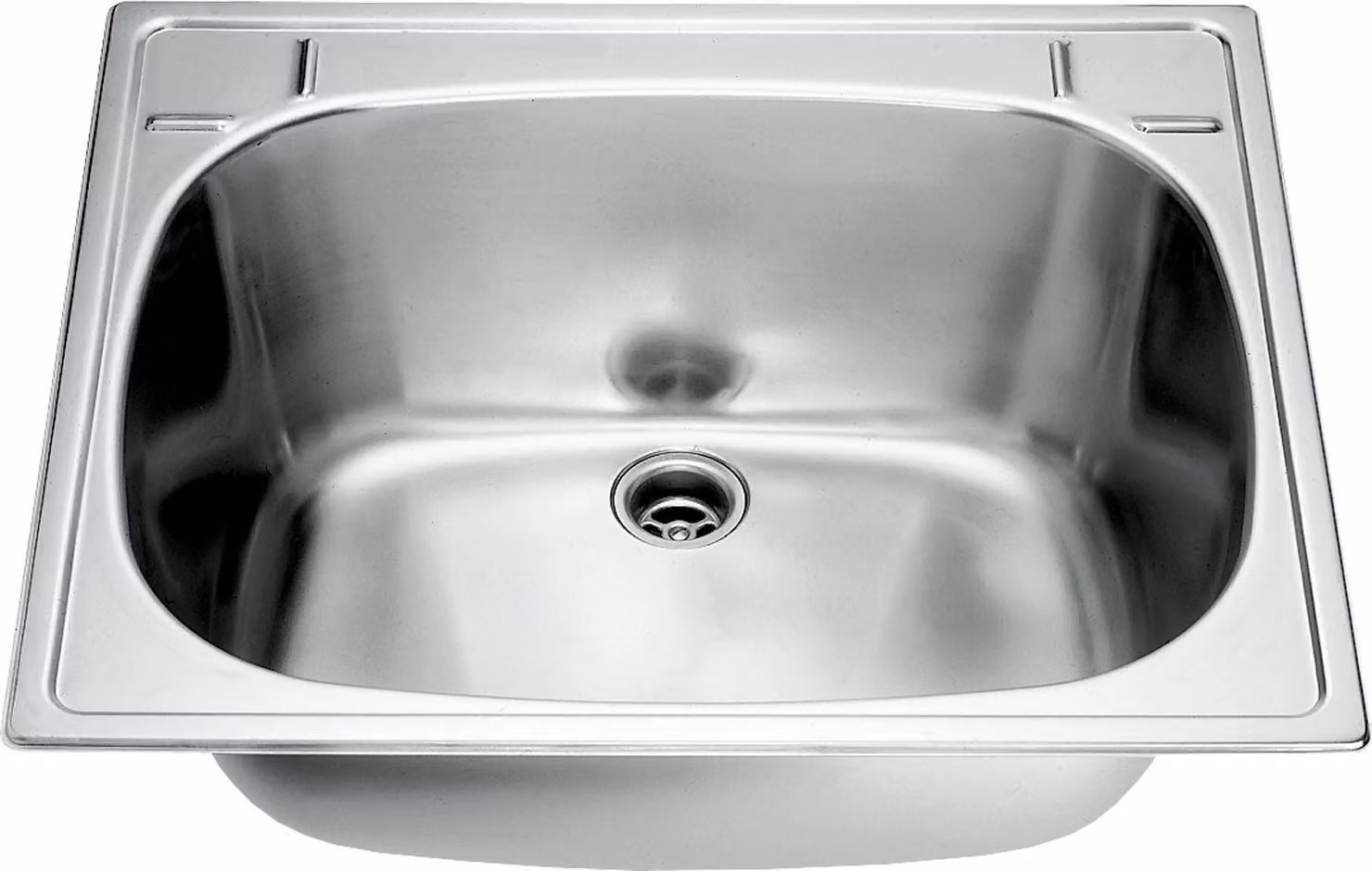 KWC AR bacino multifunzione, SIRIUS, acciaio inox, 560x230x470 mm, scarico centrale