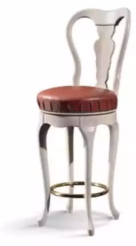Klassische Weiß Stuhl Designer Barhocker Holzstuhl Luxus Möbel Hocker