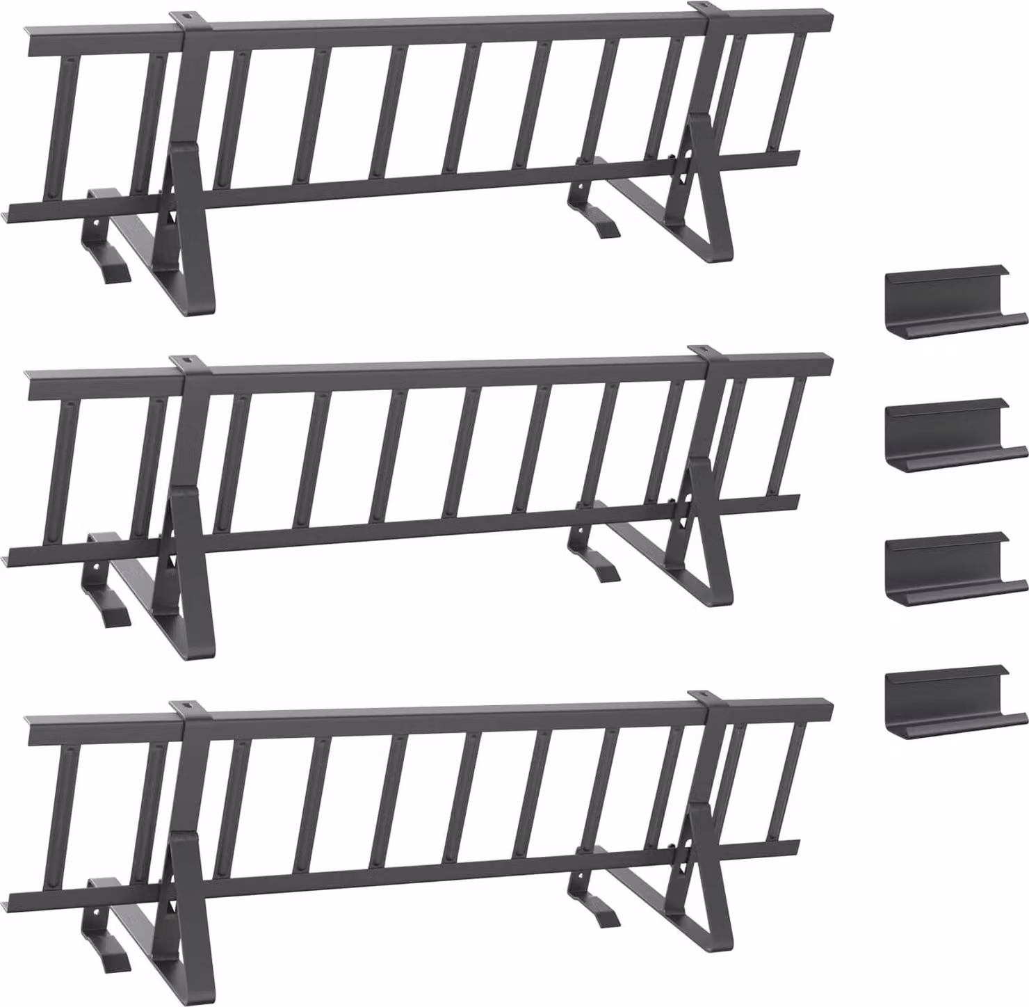 Guardia per neve sul tetto Antracite 300 x 29,5 x 34,5 cm