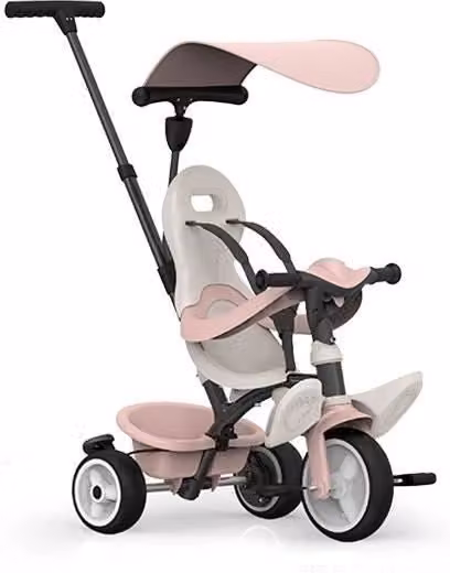 SMOBY - Baby ride - Triciclo Baby Ride Rosa
