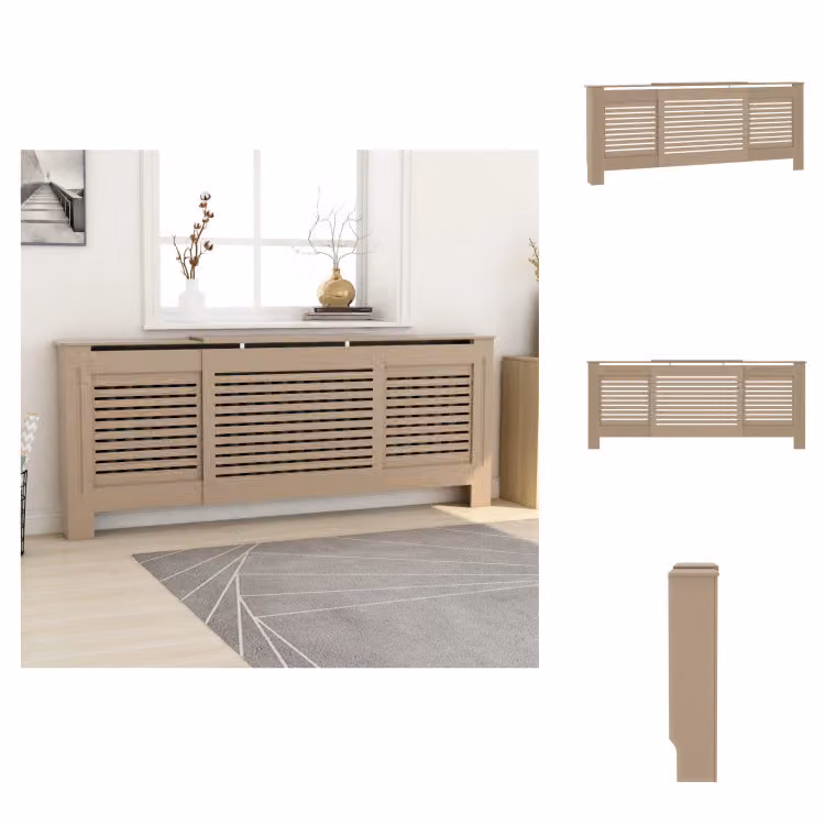 vidaXL Copriradiatore in MDF 205 cm - Accessori per radiatori
