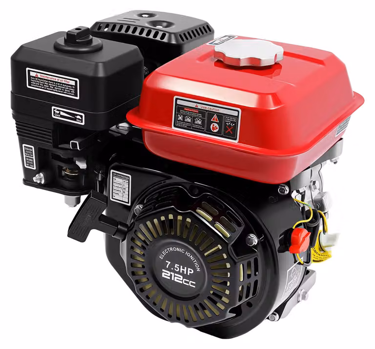Motore a benzina da 7,5 cavalli (4 kW) – Cilindrata di 212 cc – Adatto per go-kart e macchinine a pedali