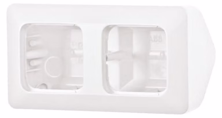BUSCH-JAEGER Custodia AP 2f Kst aws Reflex SI glz AP-Geh