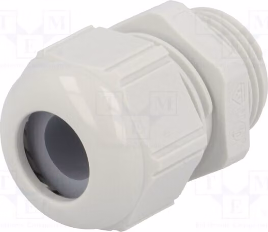 1 x Raccordo per cavo M20, grado di protezione IP68, IP69K, materiale: grigio chiaro, codice prodotto: 53111520