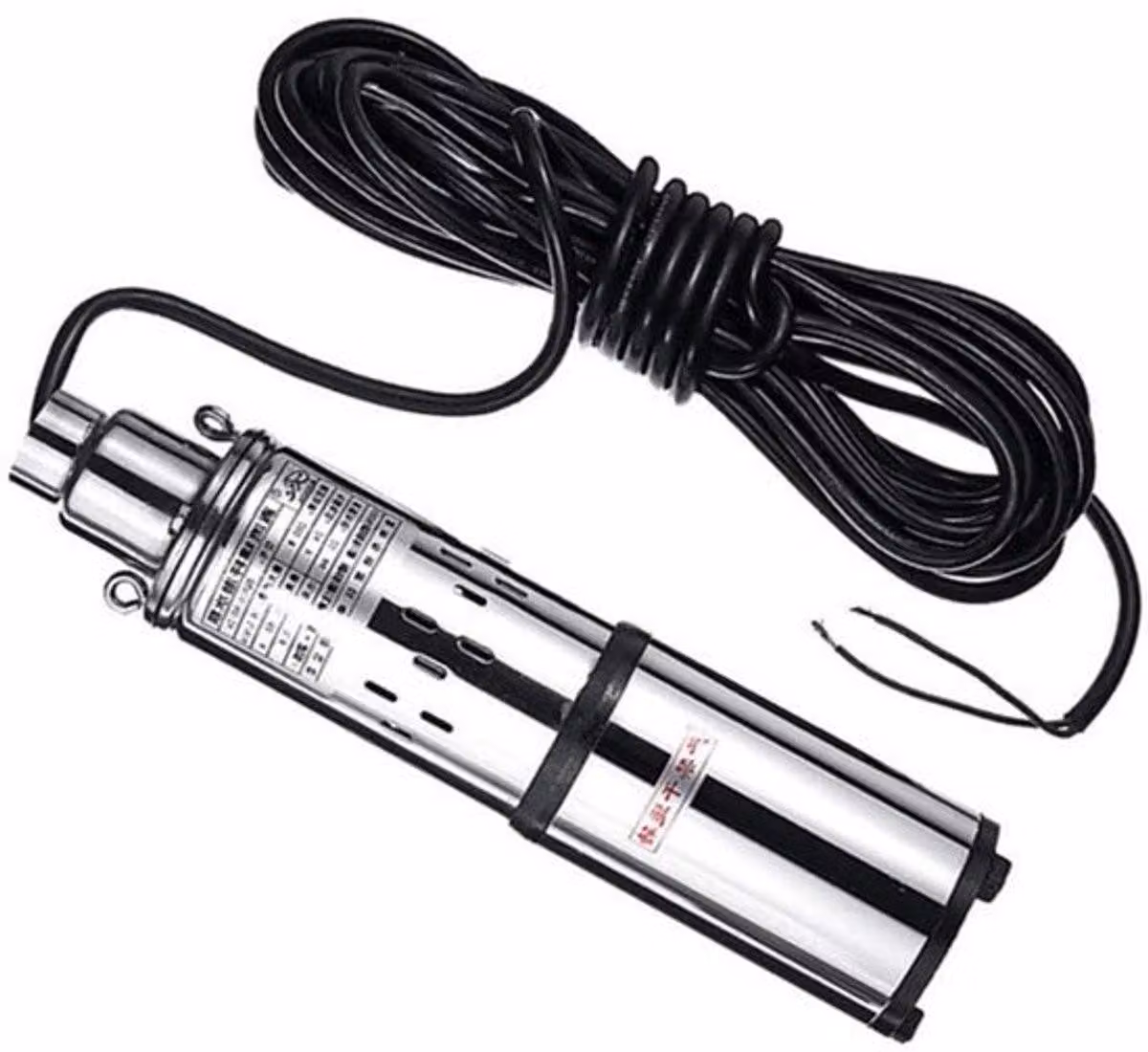 Pompa sommergibile - pompa per acqua in acciaio inossidabile, 220V, con uscita da 25 mm, ideale per giardinaggio e irrigazione