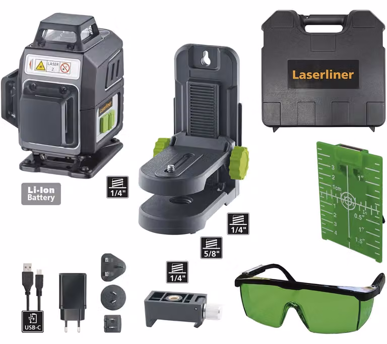 Laserliner PocketPlane-Laser 4G Professionelle 360° Laser