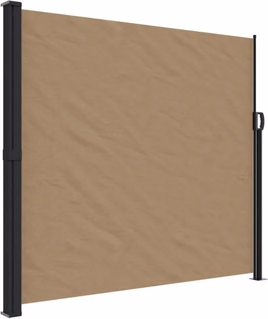 Tenda parasole laterale retrattile DESIGN IN beige in poliestere e acciaio, L: 600 cm, H: 180 cm