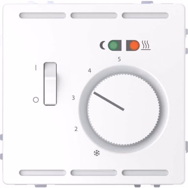 MERTEN MEG5764-6035 Regolatore di temperatura a pavimento 230 V, bianco loto, System Design