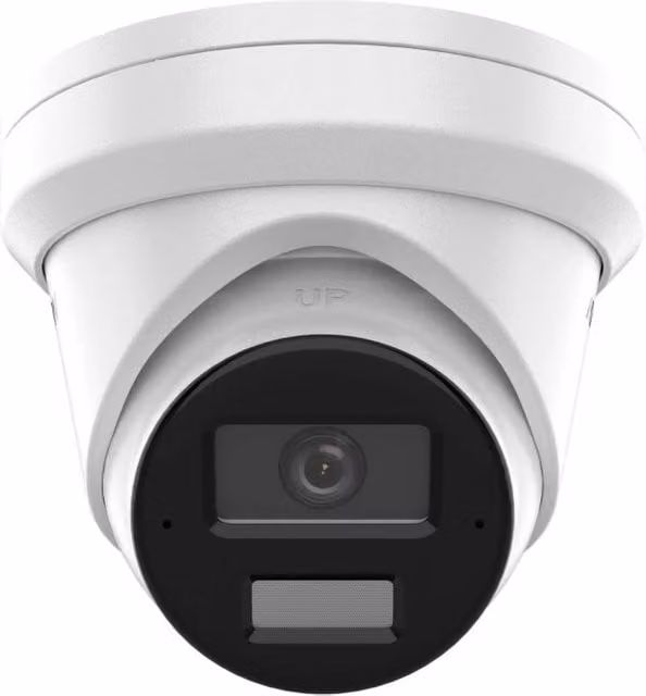 Telecamera di sorveglianza IP Hikvision Acusense Smart Hybrid Light 6MP Turret PoE Bianca DS-2CD2363G2-LI2U