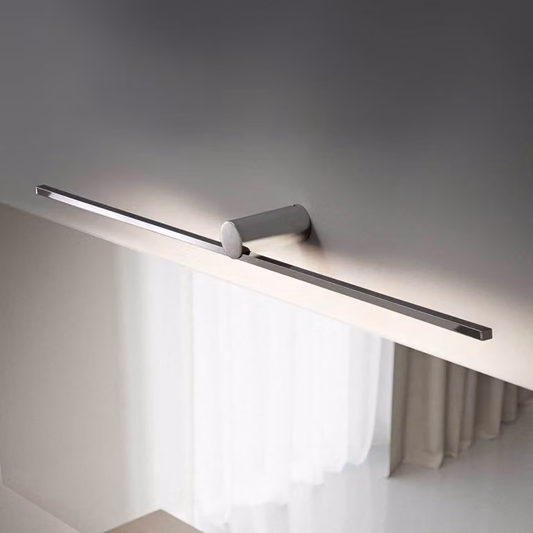 OLEV Applique da parete di design Slight AP, Cromo / Argento, Corridoio, Metallo, Design, Applique