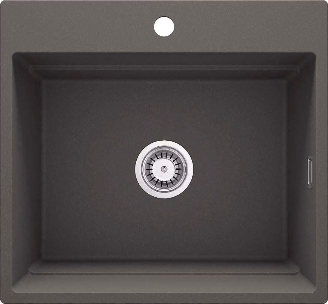 Magnetic granite sink 1-bowl