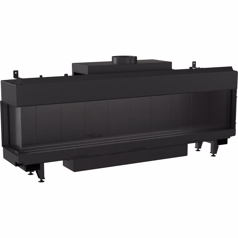 Caminetto a gas LEO 200 a sinistra a gas naturale (GN) ∅ 130/200 16 kW