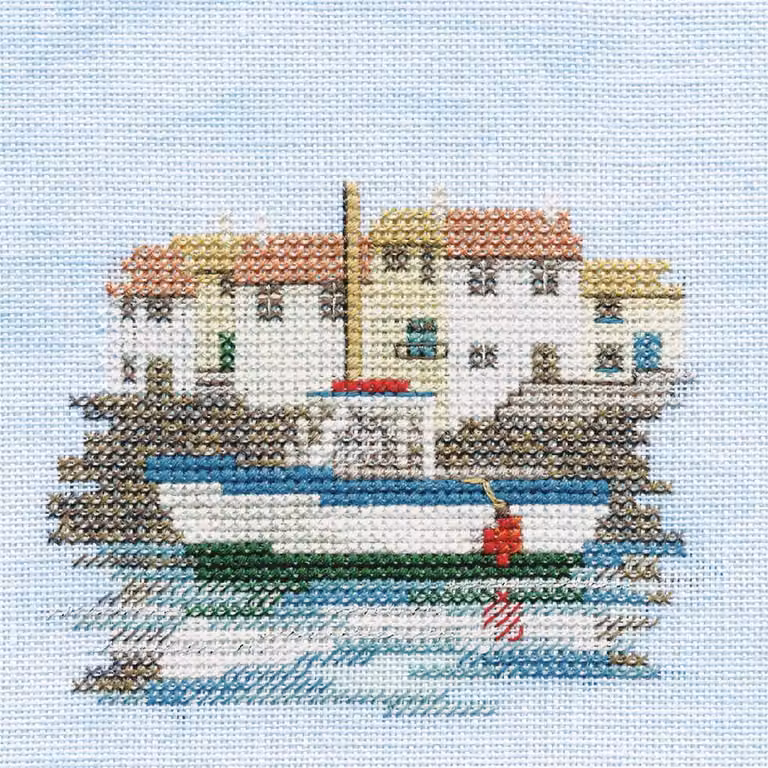 Set punto croce Bothy Threads "Minuetti - Porto", 10x10cm, dwmin03a, schema di conteggio