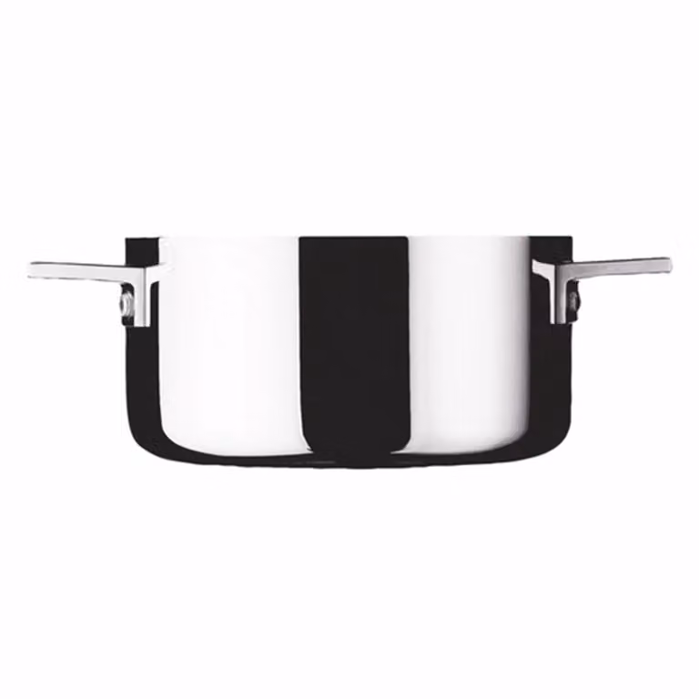 Casseruola in trimetallo per induzione con coperchio linea Attiva, 18cm