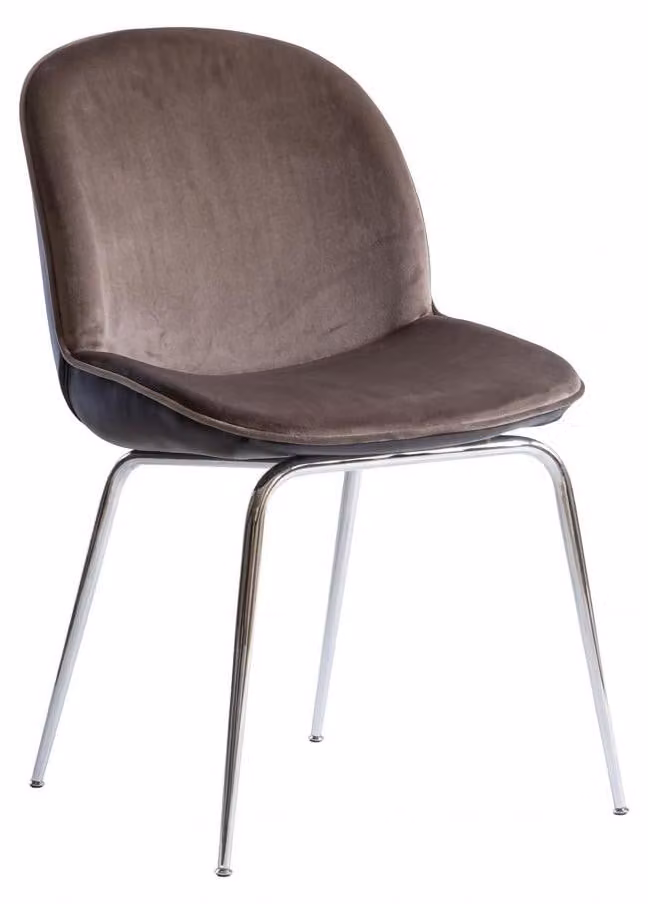 Elegante sedia imbottita con comoda imbottitura e look moderno