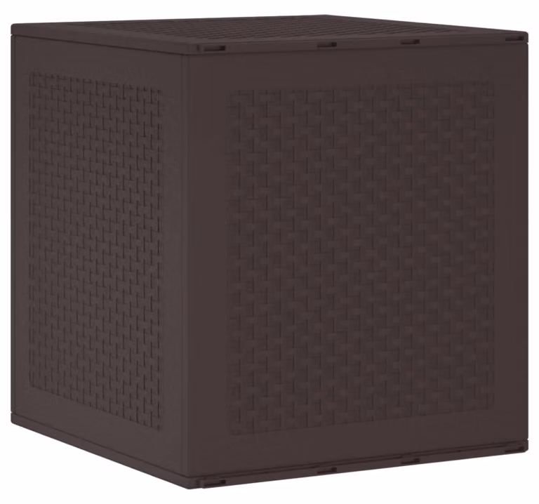 Contenitore da giardino resistente alle intemperie, dimensioni 55 x 53 x 57 cm