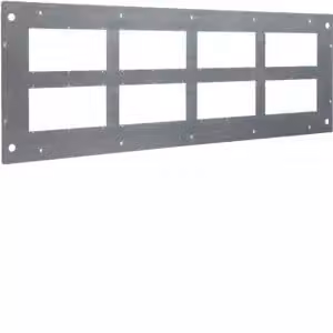 Lamiera di copertura fessurata, zincata, IP41, 600x400 (LxA)